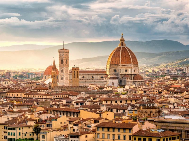 Онлайн-прогулка по весенней Флоренции в реальном времени